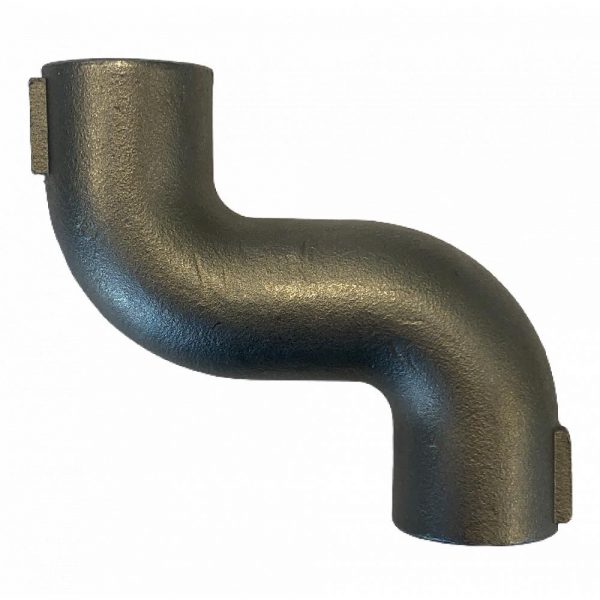 1/2" stainless steel S-bend pigsty